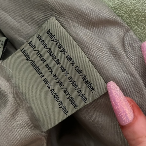 Leather Montreal Arte Pelle Jacket Vintage - Picture 6 of 6